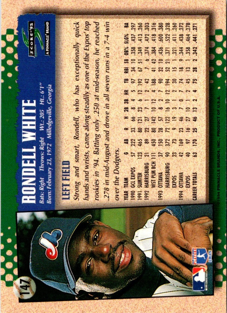 1995 Score Rondell White