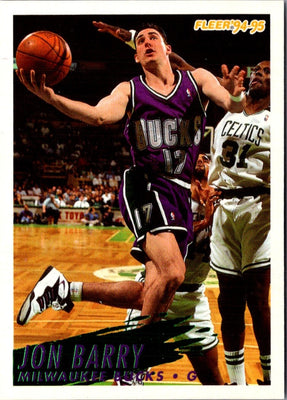 1994 Fleer Jon Barry #124
