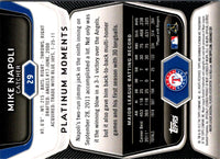 2012 Bowman Platinum Mike Napoli #29