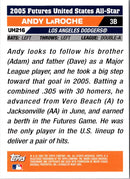 2005 Topps Updates & Highlights Andy LaRoche