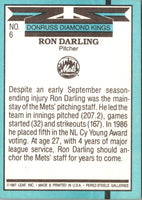 1988 Donruss Super Diamond Kings Ron Darling #6