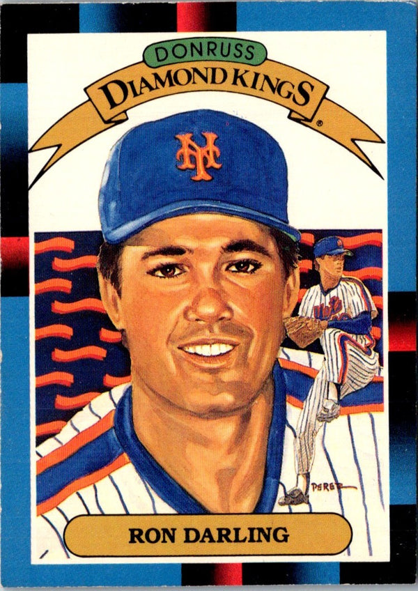 1988 Donruss Super Diamond Kings Ron Darling #6