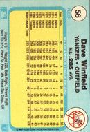 1982 Fleer Dave Winfield