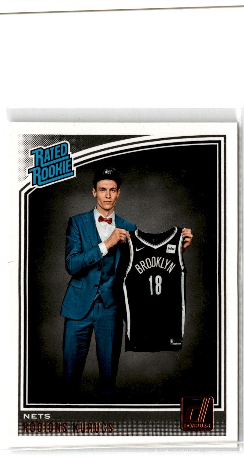 2018 Donruss Rated Rookies Rodions Kurucs