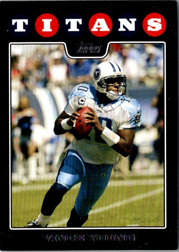 2008 Topps Tennessee Titans Vince Young #TEN3