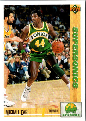 1991 Upper Deck Michael Cage #127