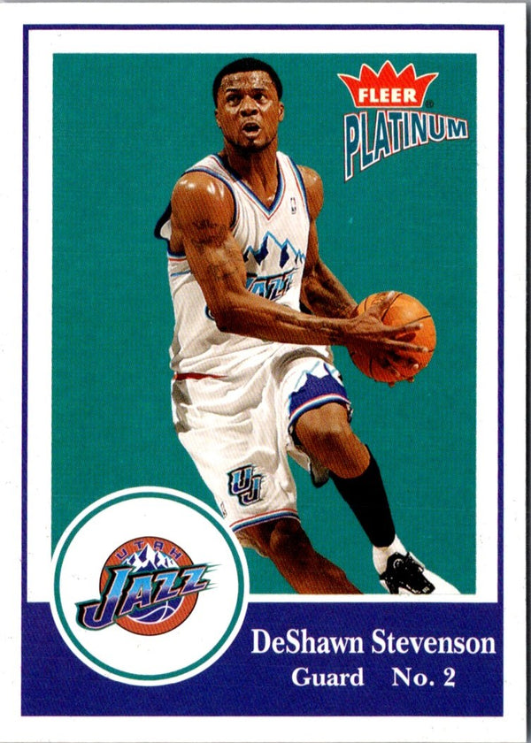 2003 Fleer Platinum DeShawn Stevenson #91