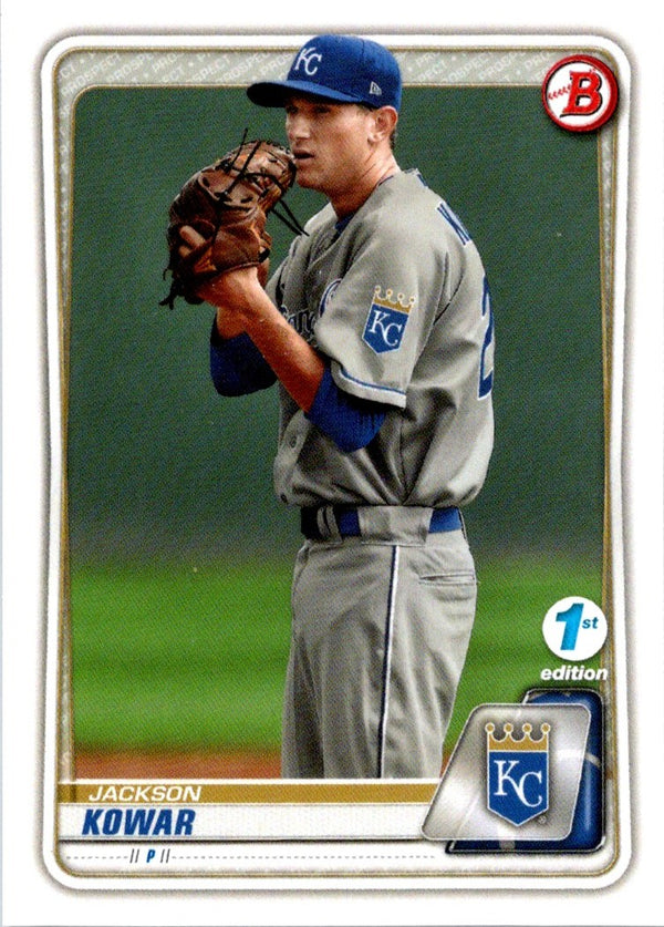 2020 Bowman Draft 1st Edition Jackson Kowar #BD-2