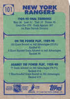 1990 Topps New York Rangers #101
