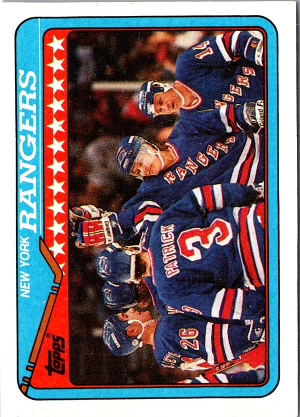 1990 Topps New York Rangers #101