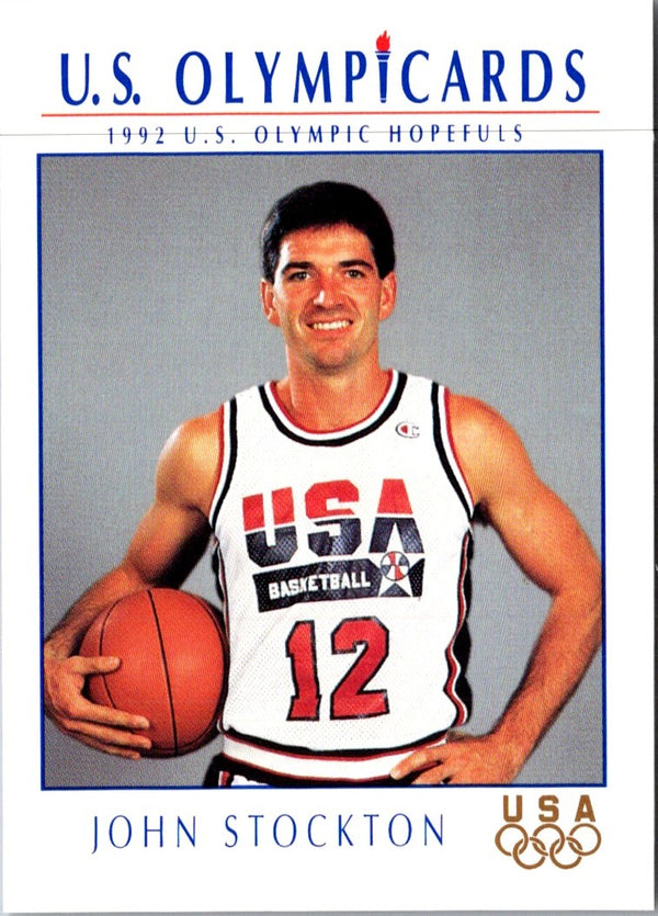 1992 Upper Deck European John Stockton #17