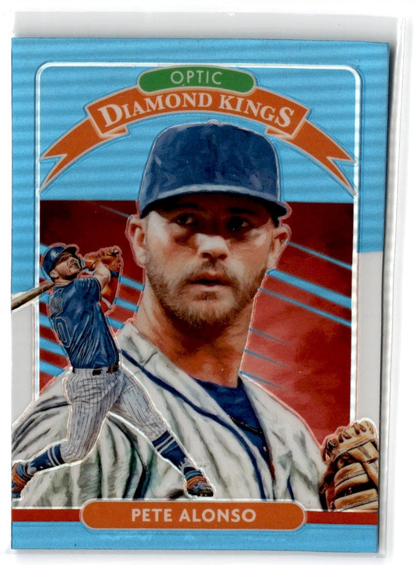 2020 Donruss Optic Carolina Blue and White Pete Alonso #7