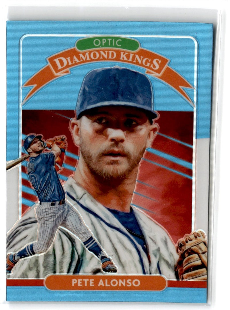 2020 Donruss Optic Carolina Blue and White Pete Alonso