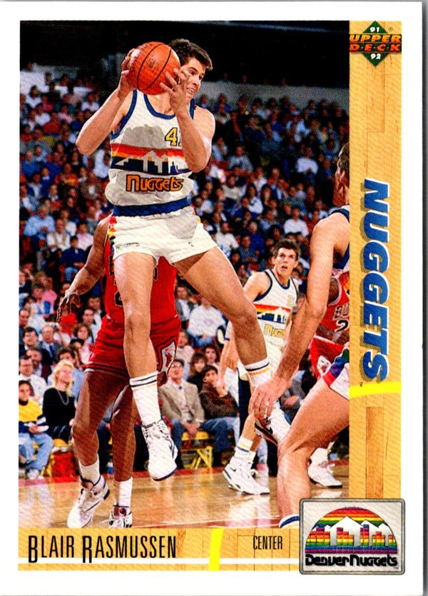 1991 Upper Deck Blair Rasmussen #312