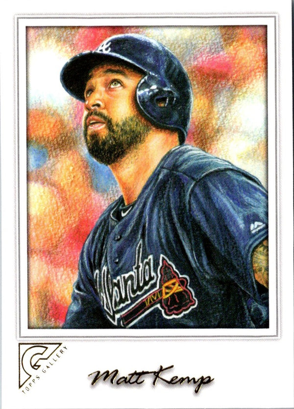 2017 Topps Gallery Matt Kemp #45