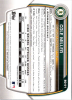 2023 Bowman Draft Cole Miller #BD-51 Rookie