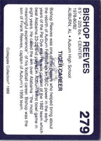 1989 Collegiate Collection Auburn Coke 580 Bishop Reeves #279