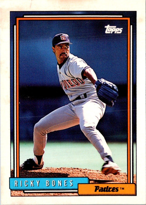 1992 Topps Ricky Bones #711