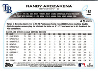 2022 Topps Chrome Randy Arozarena #161