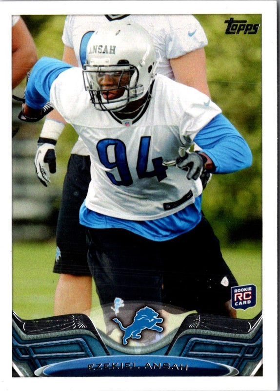 2013 Topps Ezekiel Ansah #143 Rookie