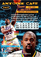 1995 Stadium Club Antoine Carr #143