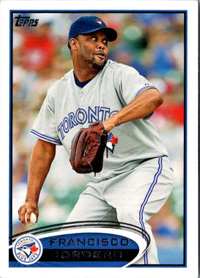 2012 Topps Blue Francisco Cordero #463