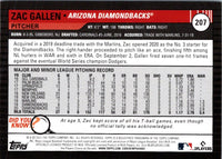 2021 Topps Zac Gallen #207