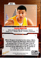 2022 Panini National Treasures Rookie Logoman Caleb Houstan #9