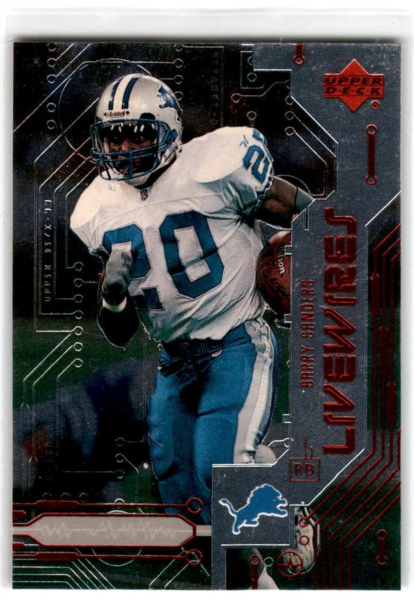 1992 Action Packed NFLPA/MDA 24K Barry Sanders #15