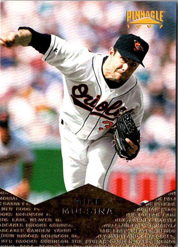 1997 Pinnacle Mike Mussina #155