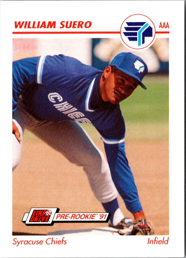 1991 Line Drive AAA William Suero #519