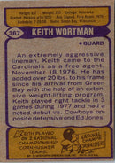 1979 Topps Keith Wortman