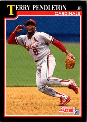 1991 Score Terry Pendleton #230