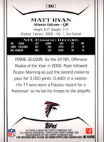 2010 Topps Prime Matt Ryan #36