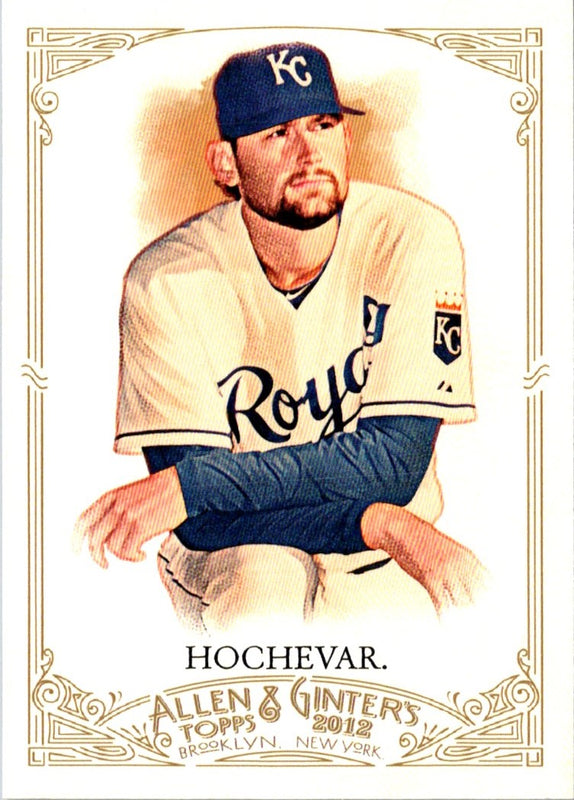 2012 Topps Allen & Ginter Luke Hochevar #175