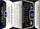 2012 Bowman Platinum Gold Miguel Cabrera