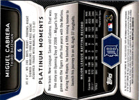 2012 Bowman Platinum Gold Miguel Cabrera #6