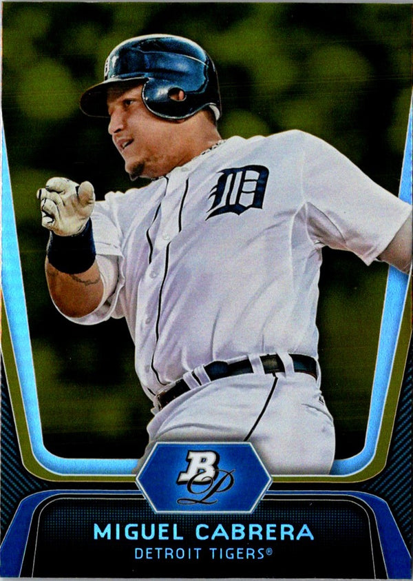 2012 Bowman Platinum Gold Miguel Cabrera #6