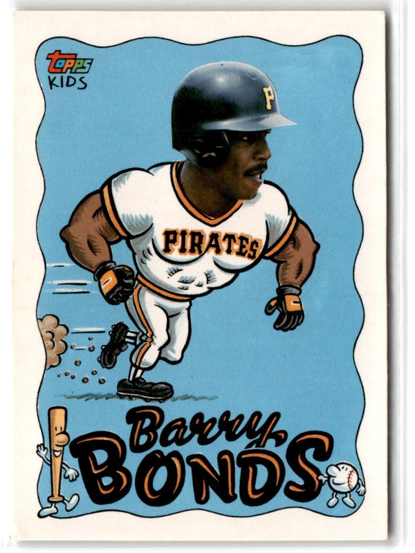 1992 Topps Kids Barry Bonds #21