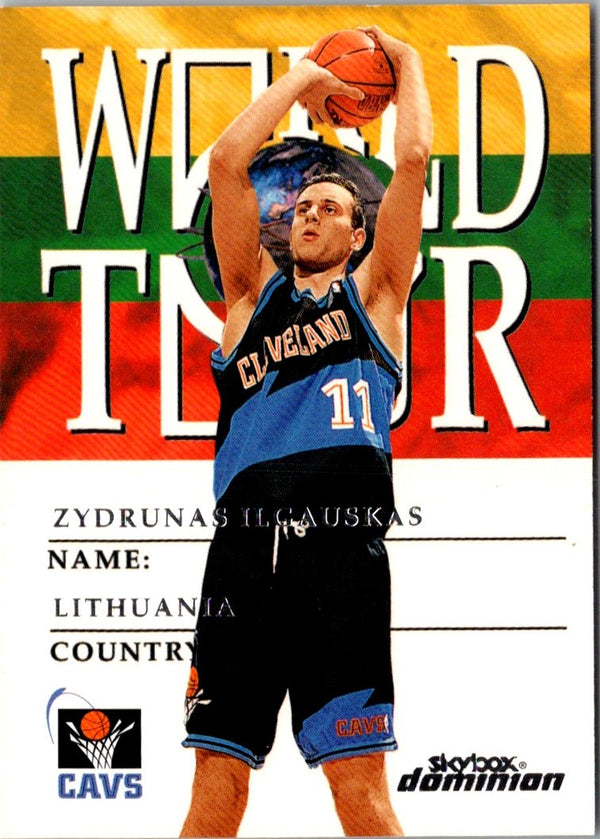 1999 SkyBox Dominion Zydrunas Ilgauskas #180