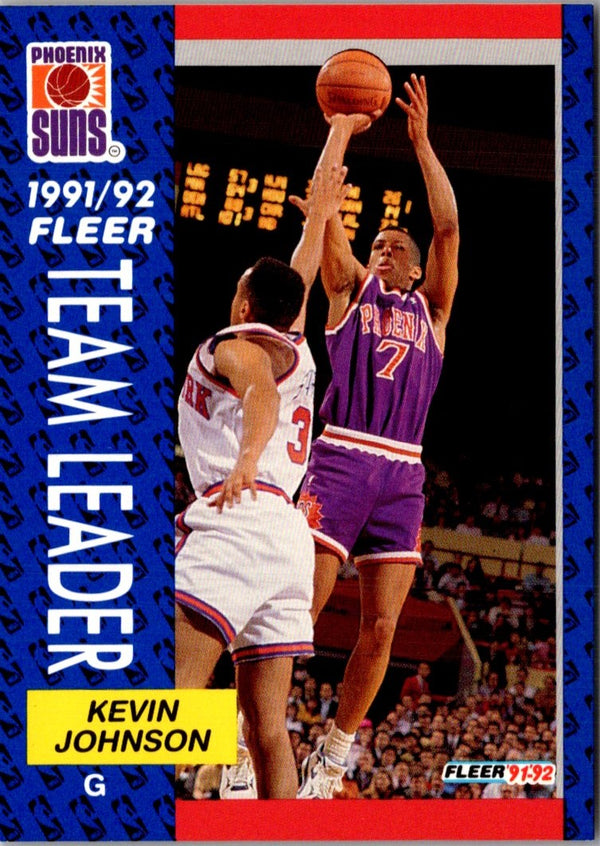 1991 Fleer Kevin Johnson #392