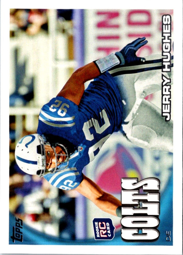 2010 Topps Jerry Hughes #228 Rookie