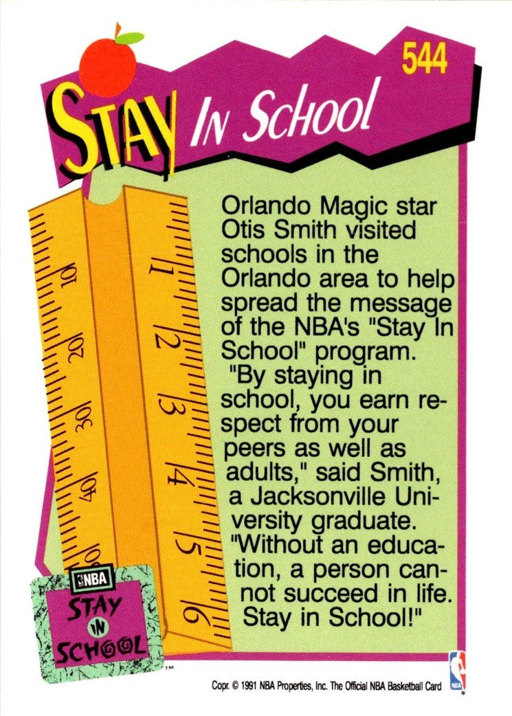 1991 Hoops Otis Smith