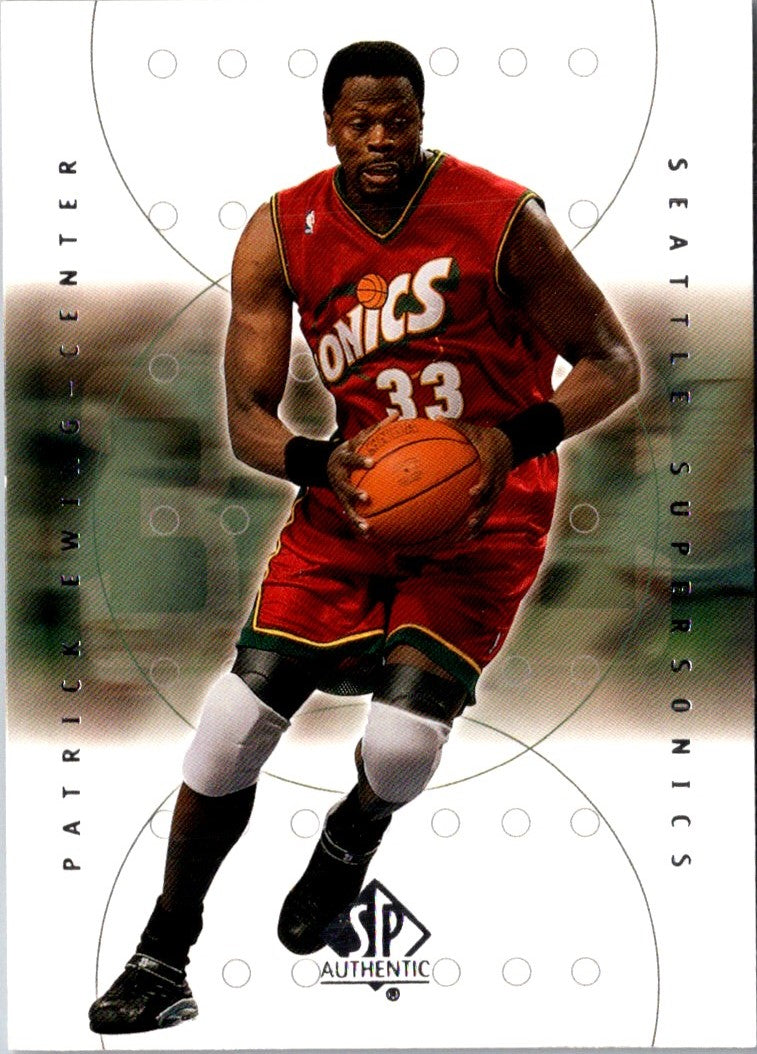 2000 SP Authentic Patrick Ewing
