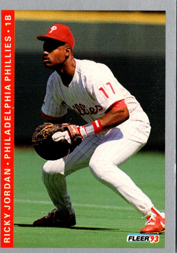 1993 Fleer Ricky Jordan #103