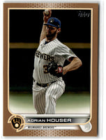 2022 Topps Gold Adrian Houser #486 1371/2022