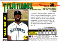 2021 Bowman Heritage Taylor Trammell #26 Rookie