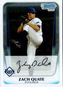 2011 Bowman Chrome Prospects Zach Quate