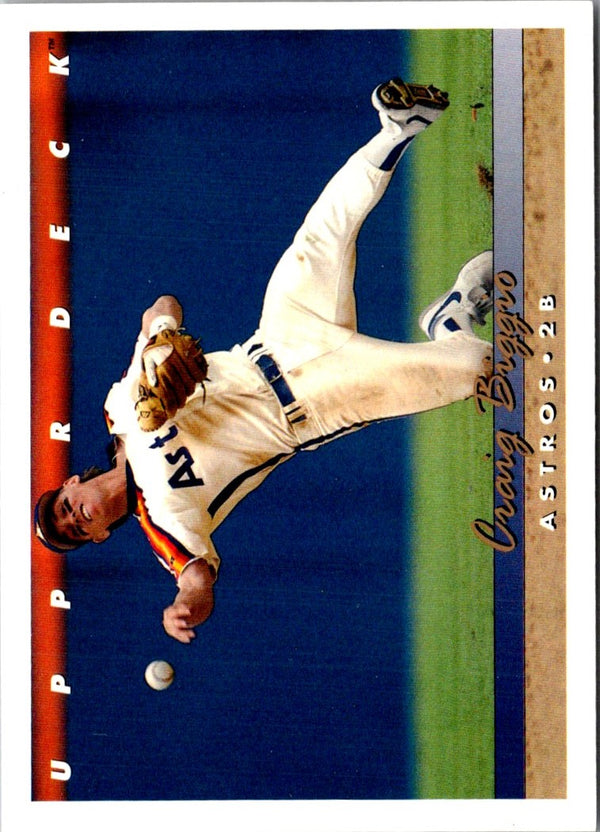 1993 Upper Deck Craig Biggio #114