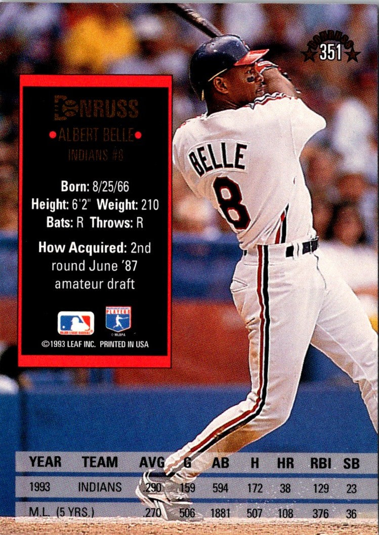 1994 Donruss Albert Belle